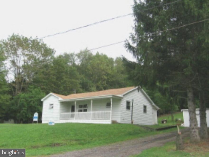 Country Setting on 1.2 Acres.Enjoy one floor living, Ranch style home with detached 2-car garage.New shingle roof(2009).New electric service panel box.Complete new well system.Aboveground pool w/accessories & Huge Backyard.Enjoy the peace & quiet! Interior has been freshlypainted, new w/w carpet in Bedrms, new laminated flrs in LR area.Nice country style kitchen.Ideal location with a seasonal views!! NO FHA VA Loans  24 HOURS NOTICE FOR ALL SHOWINGS.  Mailing Address Continued: Ringtown  Color: white  Amp: 200