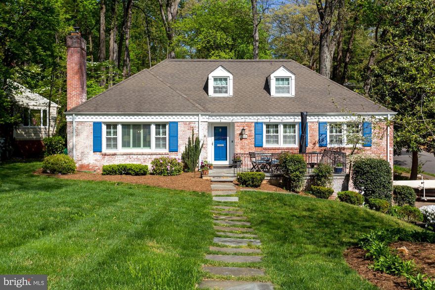 Rare opportunity to buy A 5BD/ 4 BA expanded Cape Cod on a 12,120 sq ft lot in sought after Bellevue Forest!  Enjoy spacious rooms including a large main level primary suite with spa-like bath and a walk in closet. With the sunny front patio, shady deck and enormous grassy front yard and over 3200 sq ft interior space-living and entertaining come naturally!  Hardwood floors and fresh paint enhance the easy flow of the rooms. Upstairs, two generous bedrooms share a large full bath and open to a play room or sitting area. The lower level includes a recreation room with new carpet, bedroom and full bath (perfect for guests or an au pair) plus a laundry, storage and a roomy two car garage.  Enjoy entertaining, gardening and local wildlife, then walk out the front door to meet neighbors on the adjoining cul de sacs. Eligible for membership in Donaldson Run pool. Zoned for Jamestown, Williamsburg Middle, and Yorktown High school. Minutes away from Chain Bridge and GW Parkway for quick commutes to D.C. and Tyson Corner. A sought after location not to be missed.