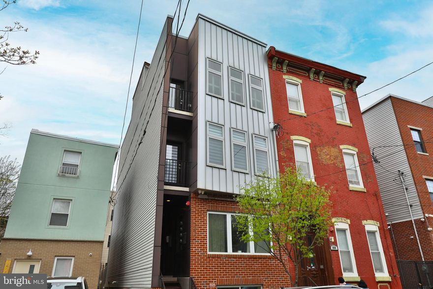 Back on the Market - Buyer Mortgage denied - New Price! Welcome to this stunning condo nestled in the highly sought-after Olde Kensington/Ludlow sections of Philadelphia, boasting modern amenities and tasteful upgrades throughout. This home, merely 7 years young, has been freshly painted with Benjamin Moore, ensuring quality and style in every room.
The spacious main bedroom features two large closets and a full updated bathroom, along with a convenient laundry area equipped with a washer and dryer. Additionally, for your guests' comfort, a well-appointed half bath is conveniently located off the living room, complemented by a sizable hallway closets for extra storage.
The eat-in kitchen is a chef's delight, complete with a kitchen island perfect for meal prep and casual dining. The generous living room is adorned with elegant plantation shutters and offers access to a charming balcony, providing a serene spot to unwind.
One of the standout features of this remarkable home is the expansive private rooftop deck, offering breathtaking views of the city skyline—a perfect setting for entertaining or enjoying peaceful evenings under the stars.
Conveniently located within walking distance to a plethora of dining and entertainment options, including popular restaurants/bars such as Ambassadors, Frankford Hall, Once Punch Buggy Brewing Company and Fishtown Garage, as well as the vibrant Fishtown neighborhood. Stay active with easy access to City Fitness and indulge in your morning coffee fix at the nearby Prestige Cafe & Lounge.
Transportation to the city and Temple University is a breeze, with public transit just steps away. Plus, with three years remaining on the tax abatement, this property presents an excellent investment opportunity.  Security camera to view guest prior to allowing entry. Nest Thermostat. 
Don't miss out on the chance to call this perfect situated condo home—schedule your appointment today and experience urban living at its finest!