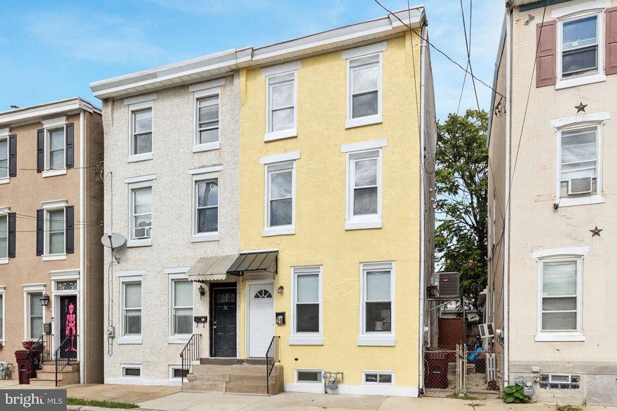 Welcome to this beautifully updated Bridgeport twin home, move-in ready and full of charm!
From the moment you arrive, you’ll notice the freshly painted exterior and sleek black awning that add standout curb appeal. Step inside to an open-concept living and dining area, offering seamless sightlines throughout the first floor. A conveniently located powder room adds comfort for you and your guests.
The kitchen features an abundance of cabinetry with white shaker-style cabinets, granite countertops, tile flooring , stainless steel appliances and gas cooking, all looking out to the rear patio and fenced yard. This outdoor space is versatile, ideal for a fire pit, play area, or garden. Upstairs, the second floor includes a well-appointed hall bathroom with tiled tub/shower, a convenient laundry area, and a spacious primary bedroom complete with a full en suite bath. The third floor offers two additional bedrooms, each with great natural light and flexibility for guests, a home office, or hobbies. A full unfinished basement provides ample storage and houses the home’s utilities/mechanicals including natural gas forced air heating and central air conditioning. Located just a short walk from Bridgeport’s many amenities, this home boasts a Walk Score of 78. Enjoy easy access to local bars, restaurants, coffee shops, parks, and public transit, including the Norristown Transit Center for quick regional rail service into Center City Philadelphia. Schedule your appointment today!