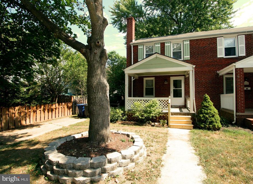 Charming 3 lvl semi-detached located on quiet street in Metro accessible Jefferson Manor. Cozy 2 BR home with LL Rec Rm that has fireplace. Driveway parking. Fenced backyard with large "Shop-Shed". Updates include new kitchen, windows, carpet & furnace / AC system. Walking distance to Yellow Line Metro Station. Available immediately. Good credit & references required. Sorry, no pets or smoking.