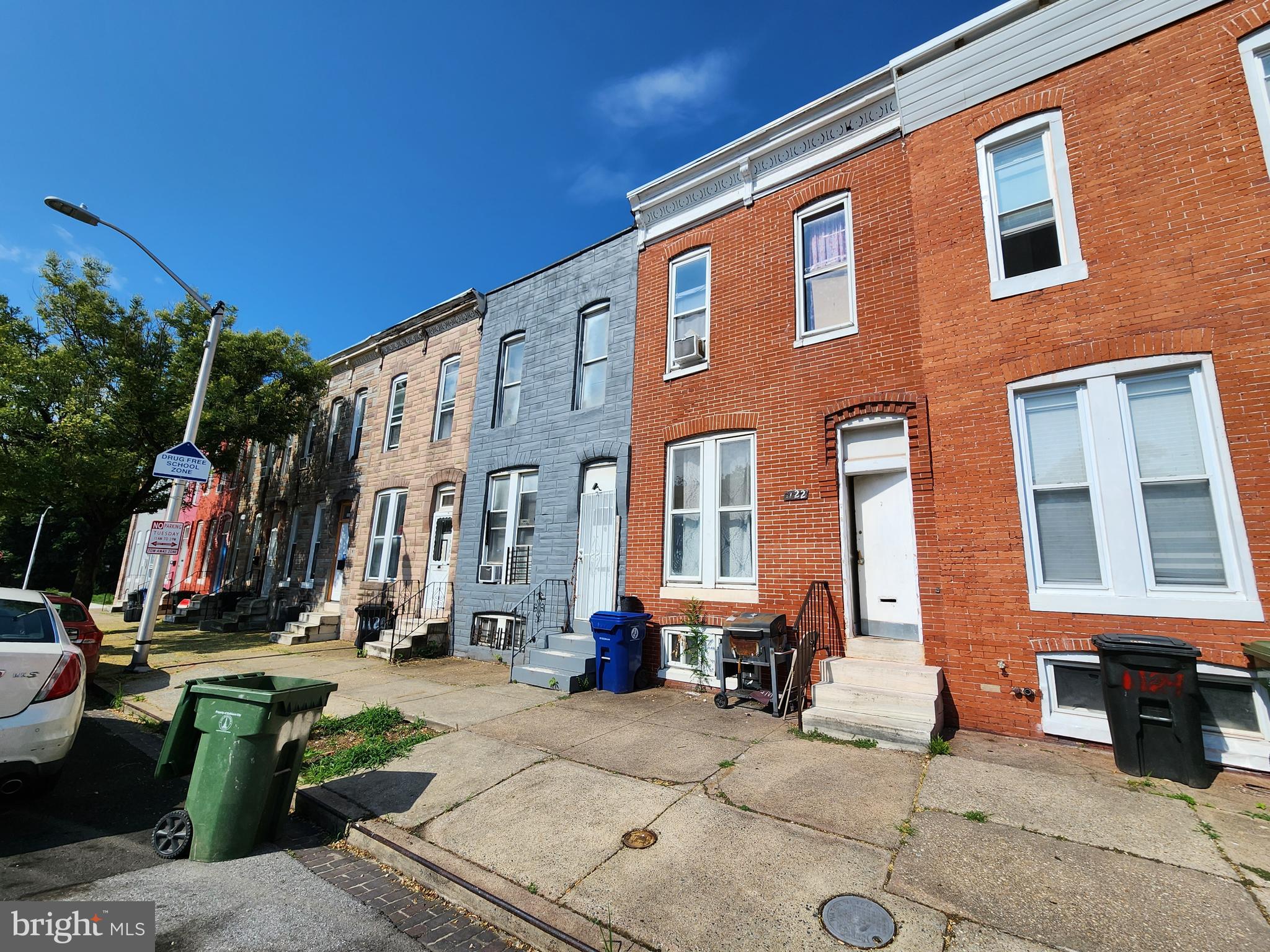 ONLINE AUCTION: Bidding begins 09/05/2025 @ 10:00 AM. Bidding ends 09/09/2025 @ 12:30 PM. List Price is Suggested Opening Bid. This three-bedroom, one-bath townhouse is located in the heart of Sandtown‑Winchester, just south of Lafayette Square Park and under a mile from Druid Hill Park, home to the Maryland Zoo and Rawlings Conservatory. Nearby, residents have access to Mondawmin Mall, a retail hub with a variety of stores and services, as well as Carroll Park, which features a 9-hole public golf course. The property offers convenient access to the Jones Falls Expressway (I‑83), providing direct routes to downtown Baltimore and the Beltway. This property is currently rented. Deposit: $5,000.