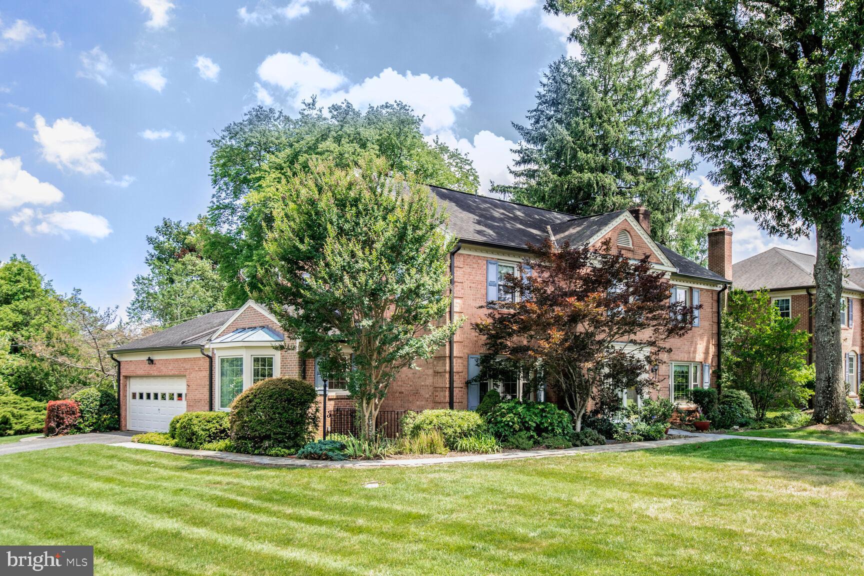 Welcome to 9921 Kentsdale Road, a stately colonial in the coveted McAuley Park neighborhood of Potomac. Nestled on a beautifully landscaped half-acre lot, this elegant home offers timeless curb appeal and spacious living just minutes from Potomac Village and top-rated schools. Inside, you'll find generously sized formal living and dining rooms, a sun-drenched family room opening to the patio, and an expanded kitchen with a granite center island. The upper level boasts a primary suite with an en-suite bath, along with three additional bedrooms and a hall bath. The lower level features a fully finished recreation room, ideal for entertaining, a full bathroom, plus ample storage. Step outside to a private, tree-lined backyard with a flagstone patio—perfect for gatherings or quiet relaxation. This home combines classic charm with modern updates in one of Potomac’s most desirable communities.
The house also has a 20 kw generator, lightning rods, and a water irrigation system.