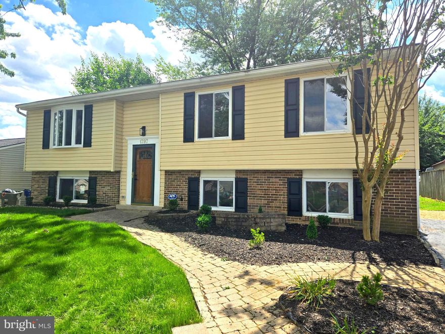 Welcome to 1797 Valleyside Dr., Frederick, MD 21702 – where modern luxury meets turnkey perfection! This fully renovated home boasts over 2,200 square feet of beautifully finished living space, featuring an open concept layout designed for both comfort and entertaining. With four spacious bedrooms and three full designer bathrooms, there’s room for everyone to enjoy. Free $10,000 Lender Grant is possible for qualified buyer. 
Step into the heart of the home—a gourmet kitchen that’s been completely transformed with premium finishes, new cabinetry, quartz countertops, and stainless steel appliances. The living and dining areas flow seamlessly, enhanced by rich hardwood laminate flooring throughout, providing warmth and elegance at every turn. Each bathroom is a spa-like retreat, adorned with luxury tile work and contemporary fixtures.
Enjoy the outdoors on the large deck—perfect for entertaining, dining al fresco, or simply relaxing in your private outdoor space. Newly installed hvac system.
Almost everything in this home is brand new, including stylish finishes, lighting and fixtures—offering true peace of mind and effortless living. Situated in a desirable Frederick location, this single family home home is close to parks, schools, shopping, and commuter routes.
Don’t miss your chance to own this stunning, move-in ready property—schedule your showing today!
Some photos are staged