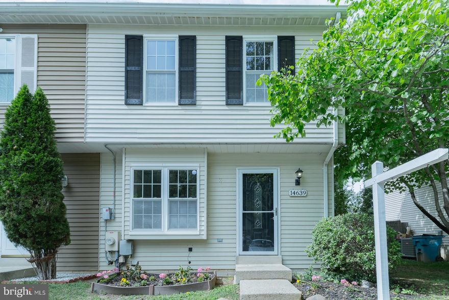 MULTIPLE OFFERS- Please send your best and final offer by 5pm May 12, 2025 Thanks!

*******This home has a VA Assumable loan at 2.5% with a remaining balance of $266,139!!******

Welcome home to this well maintained 2-bedroom, 2.5-bathroom townhouse nestled in the heart of North Potomac, MD. This conveniently located end unit townhome offers a perfect blend of comfort, convenience, and style—ideal for first-time buyers, downsizers, or savvy investors.

Step inside to a warm and inviting main level featuring gleaming hardwood floors, a combination living and dining area with a slider to a brand new composite deck in the fully fenced in rear yard. A table space kitchen and powder room round off the main level.

Upstairs, you’ll find two spacious bedrooms and a full bath, providing privacy and flexibility for you and your guests.

Enjoy additional living space in the finished basement—great for a home office, rec room, or guest area—with a convenient bathroom featuring a stand up shower and separate laundry/storage area. 

Located in a quiet, well-maintained community just minutes from shopping, dining, and major commuter routes. Don’t miss the chance to own this wonderful home in one of Montgomery County’s most desirable neighborhoods!

New roof - replaced 4/14/25
New HVAC system - replaced 3/11/25
New floor in basement bathroom - replaced 3/31/25
Back deck rebuilt - 4/16/25
Patio door to be replaced 5/8/25
Solar Panels are leased with an option to pay off early