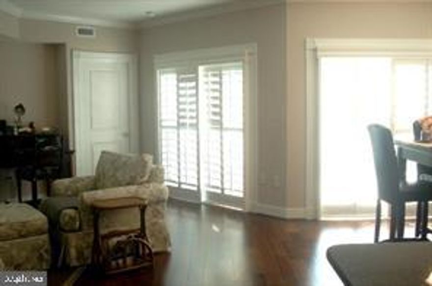 Beautiful furnished 1 BR condo penthouse level w/many extras in the most luxurious, secure building in downtown Annapolis. Great sunset views, natural light,  1.5 baths, large custom BUILT-IN walk-in closet plus 2 additional closets. sliding glass doors, plantation shutters, wood floors, gourmet kitchen w/Sub Zero refrigerator, stainless appliances & granite counters.Pool,  Hot Tub, fitness center, 24/7  live concierge/security person in lobby. One Underground garage space with remote door opener. 
Washer Dryer inside the guest bathroom. Rent includes most utilities. Available November 1st.
Luxury living in the heart of Annapolis, just blocks to Downtown City Dock attractions and restaurants.