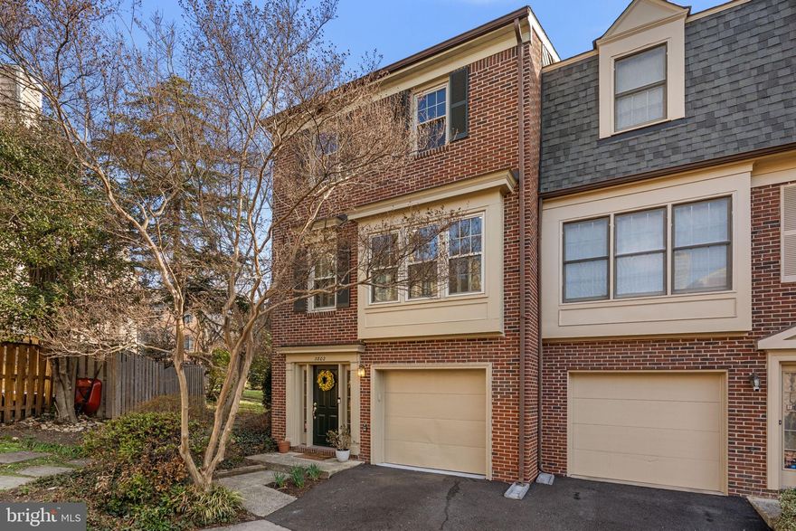 Welcome to this inviting end-unit townhome backing to a wooded common area in charming Society Hill! Offering privacy, natural light, and thoughtful updates, this home combines comfortable living with an unbeatable location.
The entry level features a bright foyer with updated LVP flooring, a versatile family room or home office, a tucked-away laundry area with side-by-side washer and dryer, and an attached garage with built-in shelving and storage hooks.
Upstairs, the open main level is filled with natural light and features LVP flooring throughout, a convenient half bath, and an eat-in kitchen with quartz countertops, ample cabinet space, and stainless steel appliances including a new refrigerator and dishwasher (2024). The dining and living area centers around a cozy wood-burning fireplace and opens to a private deck with stairs to an enclosed patio—perfect for relaxing or entertaining.
The upper level includes two spacious en-suite bedrooms. The primary suite offers a walk-in closet and an updated bath with tub/shower and generous counter space. The second bedroom features ample closet space and its own updated full bath.
Gain peace of mind with new copper piping (2023). Residents enjoy community green spaces, a community garden, and convenient visitor spaces and street parking.
Ideally located just minutes from the shops and restaurants of Old Town Alexandria, Ben Brenman Park, King Street and Eisenhower Metro stations, Amtrak, and Reagan National Airport, with quick access to I-395 and I-495.