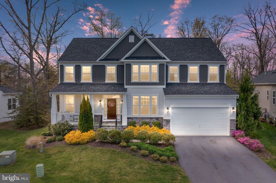 MIGHT SHOW AS UNDER CONTRACT ON THE WEBSITES, BUT IT IS AVAILABLE FOR SHOWINGS!! This home shows like a model because it WAS the model - 5 bedrooms and 4.5 baths with almost 4500 finished sq ft and upgrades galore. The luxurious Owners Suite has a 2-sided fireplace and ample sitting room, plus fantastic HUGE tiled shower and walk-in closet. Three additional bedrooms and 2 baths, including a Princess Suite, plus the laundry, complete the upstairs. The main level has hardwood throughout, a separate office, and formal living and dining rooms. The gourmet kitchen has a large island and overlooks the sunroom and family room. The finished lower level has high ceilings, a wet bar, rec room, den area, and bedroom and bath. The home has a composite deck and backs to trees. This is a MUST SEE!