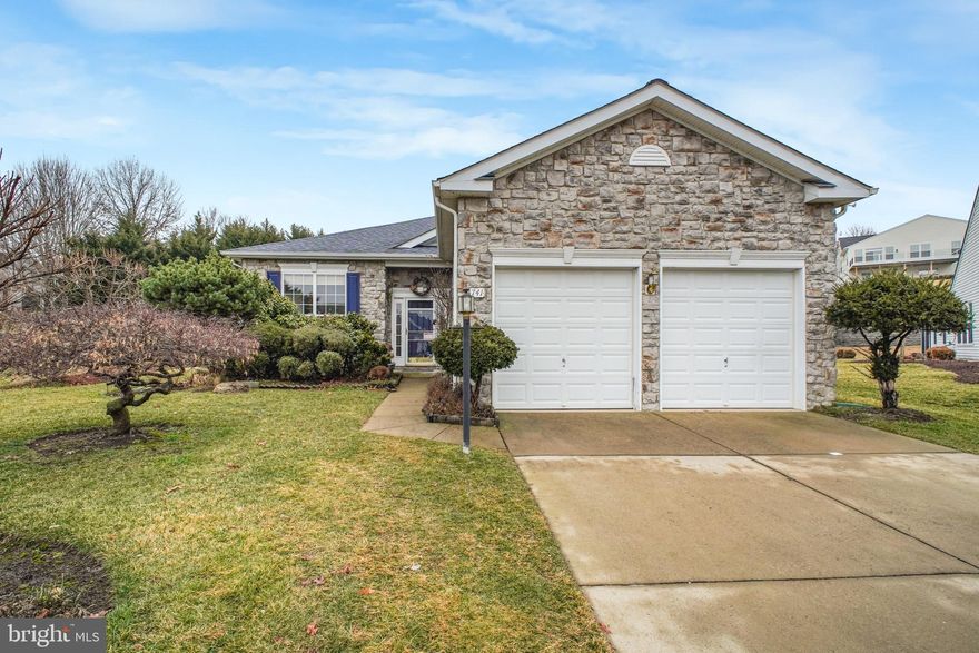 CATERED OPEN HOUSE SUNDAY MARCH 15 12-2pm! Located in the historic Four Seasons 55+ and better community, this well-cared-for home offers an easy, well-designed layout in a quiet cul-de-sac. Owned and maintained by the original owner, it’s a home that feels thoughtfully lived in and genuinely loved.

Hardwood floors run throughout the interior, tying together a spacious open living area anchored by a gas fireplace. The layout flows naturally into a large sunroom filled with natural light and views of mature trees, creating a quiet, private backdrop that feels removed from the everyday bustle. 

The kitchen is generously sized and designed to work well for both daily routines and entertaining. Granite countertops, stainless steel appliances, a pantry, and an eat-in area provide plenty of room to cook, gather, and linger. Everything is laid out with space in mind—open, functional, and easy to navigate.

The primary bedroom is impressively large, offering flexibility in how the space is used. A walk-in closet and en suite bath complete the retreat, featuring double vanities, a separate shower, and a striking clawfoot tub that adds character and charm. A second bedroom and full bath provide ideal space for guests, hobbies, or a home office.

Practical features round out the home, including a two-car garage with high ceilings for extra storage and an underground irrigation system that keeps the landscaping healthy with minimal upkeep. The mature trees behind the home enhance privacy and create a peaceful outdoor setting. The major systems have been replaced in recent years --  new HVAC and washer/dryer in 2023 and new roof  in 2019. 

Living in Four Seasons means access to a wide range of amenities designed to make life easier and more engaging. Residents enjoy indoor and outdoor pools, a fitness center, clubhouse, pickleball courts, putting green, ballroom, and a full calendar of social activities, all within a community known for its active, welcoming atmosphere.

This is a home that offers space, care, and a setting that supports an easy, well-balanced way of living.