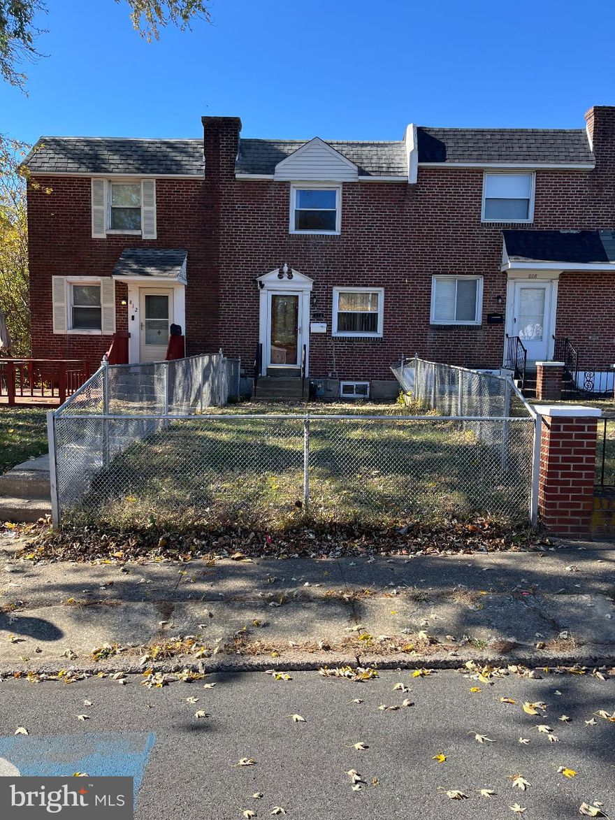 Discover the potential in this charming three-bedroom home with two full bathrooms and one powder room located in Folcroft's desirable Delmar Village. This property is just right for the buyer looking to add a personal touch.  With some TLC, this home will be rejuvenated and truly shine.The classic layout of this town home in centrally located Delmar Village makes it ideal for anyone seeking value and potential in a well-established neighborhood. The walkout basement leads to off street parking and a small yard with a shed that is included with sale. Don't miss the chance to make this fixer-upper your new home or rental property.
"Buyer will, at buyer's expense, be responsible for obtaining all municipal and tax certifications required for settlement" (PLEASE INCLUDE THAT LANGUAGE IN YOUR OFFER).  This property is being sold as-is and seller will not make any repairs, replacements or improvements.  Annual taxes are an estimate only - please confirm with taxing authorities for an exact amount of annual tax and itemized breakdown of boro, county and school tax amounts.