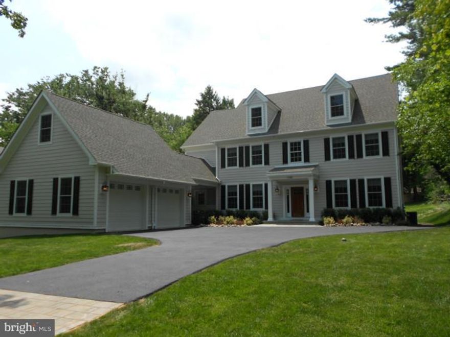 New Construction Ready For Delivery.  This home offers an open floor plan for easy living and entertaining.  Gourmet kitchen with "Vanderbilt" Century Cabinetry, honed granite, stainless steel Bosch appliances, large island and breakfast table area that opens up to Great Room.  Upgraded Trim package with spring archways, beautiful crown molding and fireplace detail are just a few of the fabulous amenities this home offers.  The Master bathroom with freestanding soaking tub, oversized shower with frameless shower is one of the three full bathrooms on the second floor.  The bedrooms are all large with customized closets.  The .68 acre lot has many possibilities with it's paver patio for great outdoor entertaining and large enough for a pool or tennis court.  The location cannot be beat.  Walk to the Rosemont Train Station to catch the R-5 directly to center city, airport or stops up and down the Main Line.   Take a stroll into Bryn Mawr for local dining and shopping at the new MOM's Organic Market or spend some time at the local playgrounds and parks. Easy access to all major highways.