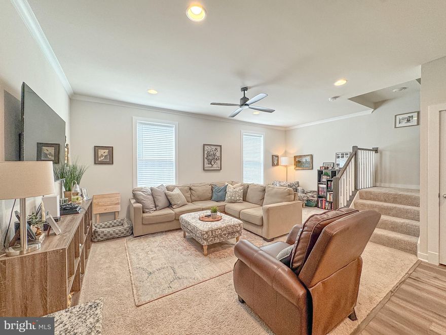Welcome to 117 Beatson Street, a beautifully crafted 3-bedroom, 2.5-bath home built in 2022 and ideally located in the heart of downtown Fredericksburg. Thoughtfully designed with both comfort and functionality in mind, this home offers a bright, open layout perfect for everyday living and effortless entertaining.
The main level features a seamless connection between the living, dining, and kitchen spaces, highlighted by an oversized island that serves as the true centerpiece of the home—ideal for gathering with friends or enjoying a quiet night in.
Upstairs, you’ll find spacious bedrooms including a well-appointed primary suite with a private bath. Just moments from local shops, restaurants, parks, and the VRE, this home delivers the perfect balance of modern living and unbeatable convenience.