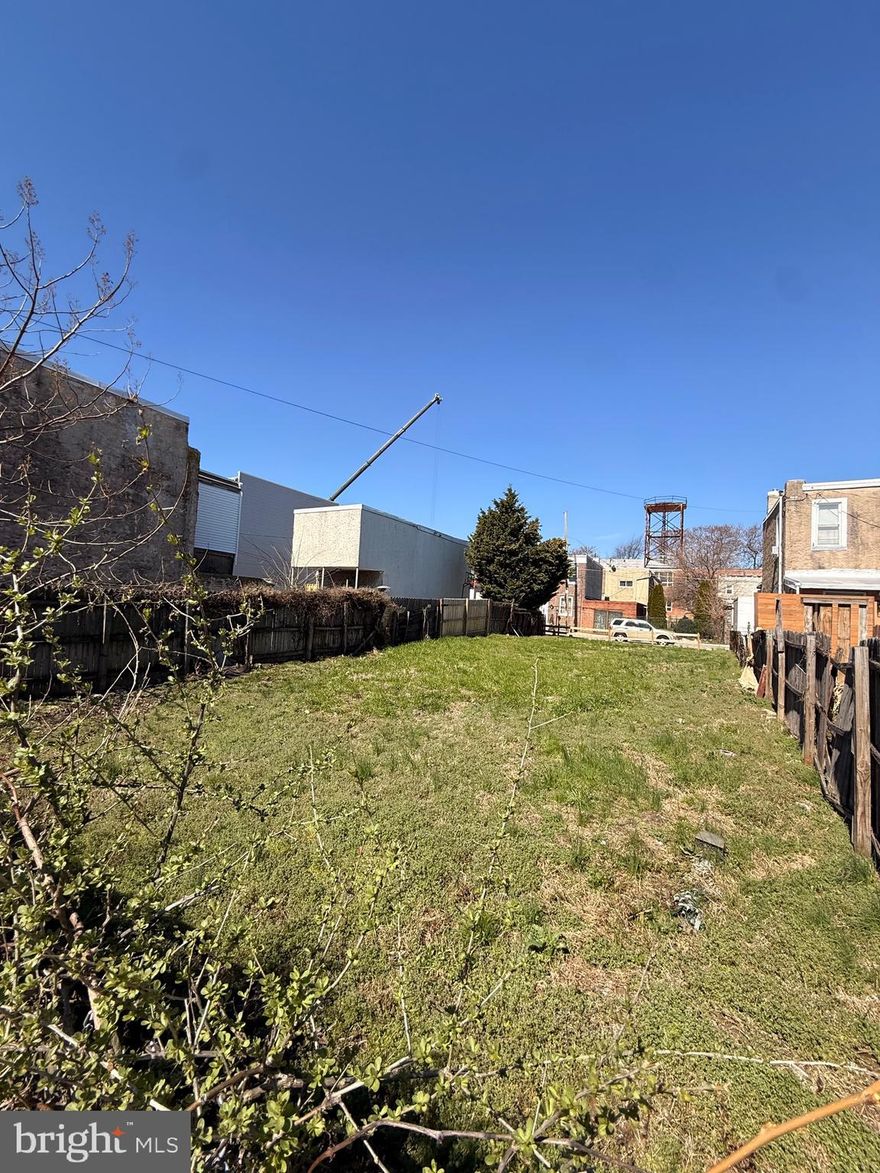 Prime Double Lot Development Opportunity in Port Richmond
Introducing 3548 Janney St, Philadelphia, PA 19134—a rare 36x100 double lot in one of Port Richmond’s fastest-growing pockets, surrounded by active new construction and ongoing revitalization.
This property offers incredible flexibility for builders and investors, featuring dual access from Janney Street and Witte Street—a major advantage for layout, parking, and design options.
Potential to build up to 4 homes, garages, or multifamily configurations (buyer to perform due diligence). Whether you’re looking to maximize resale value or create long-term rental income, this is a high-upside opportunity in a market with strong demand.
Opportunities like this are becoming increasingly limited in Port Richmond—especially with this size, access, and development potential.
Sold strictly as-is.
Build. Rent. Sell. Repeat.
This is the type of deal investors wait for—don’t miss your chance.