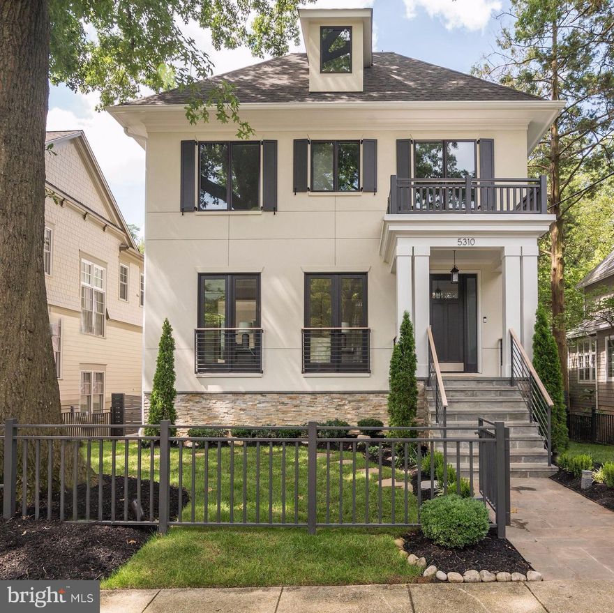 JUST REDUCED! Stunning new contemporary home offers 6BR/6.5BA w/ an open & light-filled floor plan. The main level offers a spacious living room, dining room, family room, & kitchen w/ access to private deck. The upper level offers 4BR including master suite w/ 1BR on the top level & 1BR in the LL. LL offers sauna, wine cellar, & access to 2 car garage.