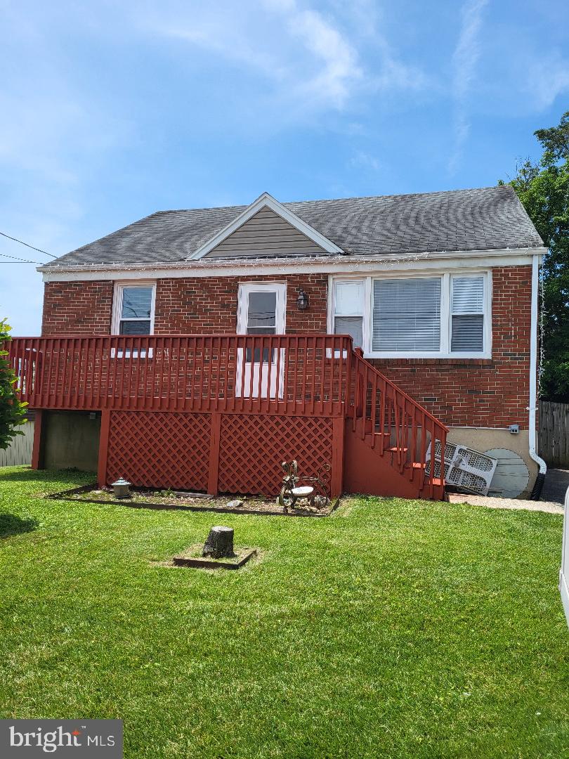Most affordable home in Catonsville Gardens! Move in ready all brick home with large level yard. Full bath and bedroom on main level. Large kitchen with deck access for easy entertaining. Large bedroom on upper level could be made into 2 bedrooms. Full bath, fireplace, and flex space in lower level.
Convenient to all commuter routes, Route 70 & Route 95. Elementary school across the street with access to fields and basketball courts.
Seller motivated, bring all offers