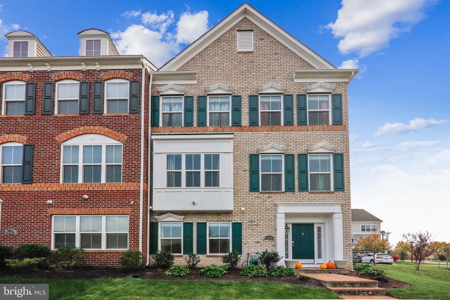 Welcome home to luxurious living in One of Prince George’s most sought after communities, Beechtree. Come and see this Immaculate 3-story, brick front, end unit townhouse featuring 4 BR and 3.5 BA. The entry level features a huge in-law suite with a walk in shower, tons of natural light, and engineered hardwood flooring. The second level features a 15’ center island, granite countertops, double wall ovens, a gas cooktop, stainless appliances, a electric fireplace, and almost 15’ of additional pantry space that you will not find anywhere else. Walk outside to the large deck and enjoy your morning coffee in the sun. The third level features a total of 3 BR and 2 full bathrooms with hardwood throughout. The enormous master suite features a custom closet, custom light fixtures, a standing shower with floor to ceiling tile, and one of the biggest bathtubs you will ever find. This level has 2 additional BR which share a hall bath and the laundry featuring stainless LG front loading washer and dryer. This end unit has tons of natural light from all of the windows and has fantastic site lines as the lot sits above all the rest of Beechtree. With 9’ ceilings and a rare 23’ width, this townhouse will make you feel right at home. Come and see for yourself as this one won’t last long!