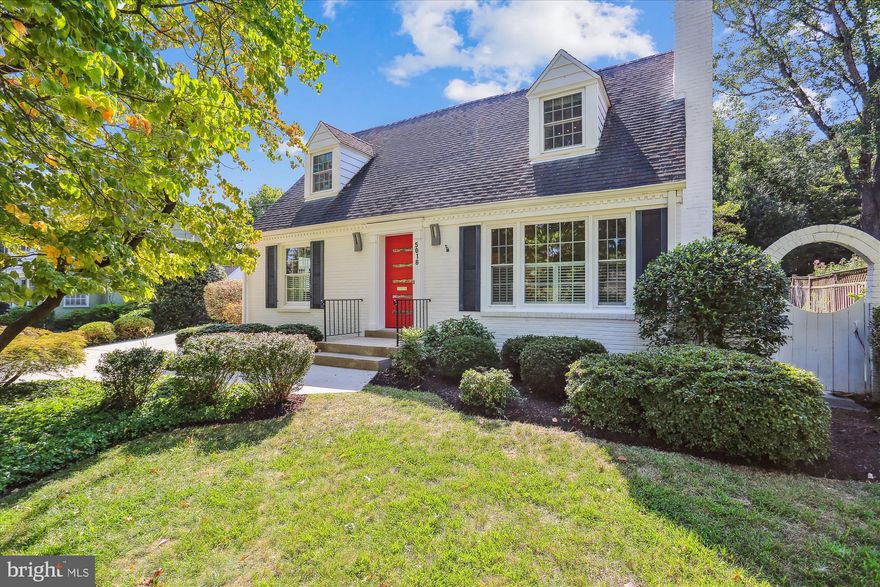 MOVE-IN CONDITION! This charming home offers over 3,200 square feet of space that includes four bedrooms, three and one-half bathrooms, finished basement, and an over-sized one-car garage with ample storage.  The home has been extensively painted on the upper and main floors and the hardwood floors have just been refinished.  The home has been expanded with two additions including an inviting  family room with cozy fireplace and an upstairs spacious vaulted-ceiling primary bathroom  with walk-in closet, double-basin vanity, and built-in dresser.  The eat-in kitchen features granite counter tops and stainless-steel appliances (including Miele) and a convenient breakfast bar. The backyard is completely fenced and private. The bathrooms have been tastefully renovated with modern finishes and fixtures. Recent upgrades to the home include a large deck with a motorized retractable awning, updated thermal pane windows, two zone air-conditioning with new HVAC outdoor compressors ('21), and newly refinished hardwood floors ('23) and upgraded ceramic tile in the basement. Enjoy nearby access to the community pool (on space-available basis), Capital Crescent Trail, and quick commutes to DC or Virginia. Situated within walking distance to The Shops at Sumner Place with stores and restaurants and the nearby Westbard Square currently under renovation. Enjoy award-winning public schools as well as the close-by and popular Waldorf School.  The home is located in the Fort Sumner Community.  The Fort Sumner neighborhood enjoys many friendly traditions including a summer cocktail party and BBQ, and Halloween parade.