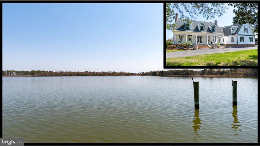 Shore Living at its Finest! Nature lovers & photographers alike may be lucky enough to catch glimpses of anything from deer to songbirds, Osprey, or Bald Eagles while visiting. Goodhand  is a natural play ground for hunters, with duck blinds, waterfowl, & deer, shelter deep water for sail boat, motor boat with a quick ride to the restaurant close by 10 minutes, 30 minutes to Saint Michaels all  by boat. Private waterfront property boasts 17+acres. Yes, over 17 acres & 3400 feet of shoreline! Four bedrooms, 4.5 bathrooms, a gourmet kitchen with SS appliances, a large master suite with spacious walk-in closets & en suite, 2 laundry rooms, a large bonus room, office, Trex deck with awning, & a 6ft. wide pier on MLW of 5ft. Not only are there amazing water views, but there is also ample storage provided both inside & outside of the main house. Whether you're a farmer, boater, &/or hunter, all gear can be stored in any of the 3 sheds, which have running water & electricity. There is also potential to turn the garage into space for 3 cars. You wouldn't know it from the privacy this lot offers, but just a stone's throw away from the winding driveway & smell of fresh pine lies convenient access to Rt. 50, the bridge, local dining, shopping, & much more! Come enjoy all this property has to offer.