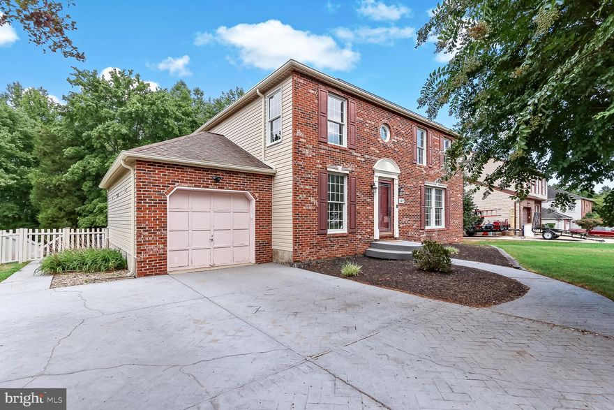 WELCOME HOME TO THIS BEAUTIFUL COLONIAL! 4 BEDROOMS AND 2.5 BATHROOMS. FRESHLY PAINTED AND NEW CARPET! SPACIOUS PRIMARY BEDROOM HAS FULL BATHROOM. FULLY FINISHED BASEMENT WITH REC ROOM. 1 CAR ATTACHED GARAGE. BACKS TO WOODS. LARGE LEVEL FENCED REAR YARD AFFORDS LOTS OF PRIVACY. ABOVE GROUND POOL. WONDERFUL LOCATION! CLOSE TO ALL MAJOR HIGHWAYS, SHOPPING AND RESTAURANTS. ***BUYER TO VERIFY SCHOOLS.***