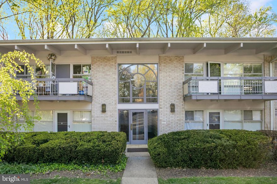 Perched amid the lush landscape of Heritage Woods in Annandale, this top-floor Mid-Century Modern condo is bathed in natural light and framed by serene wooded views. Featuring soaring vaulted ceilings in an open great room, a spacious one-bedroom layout, and a private woods-facing balcony, this home offers a rare blend of style, comfort, and tranquility.
