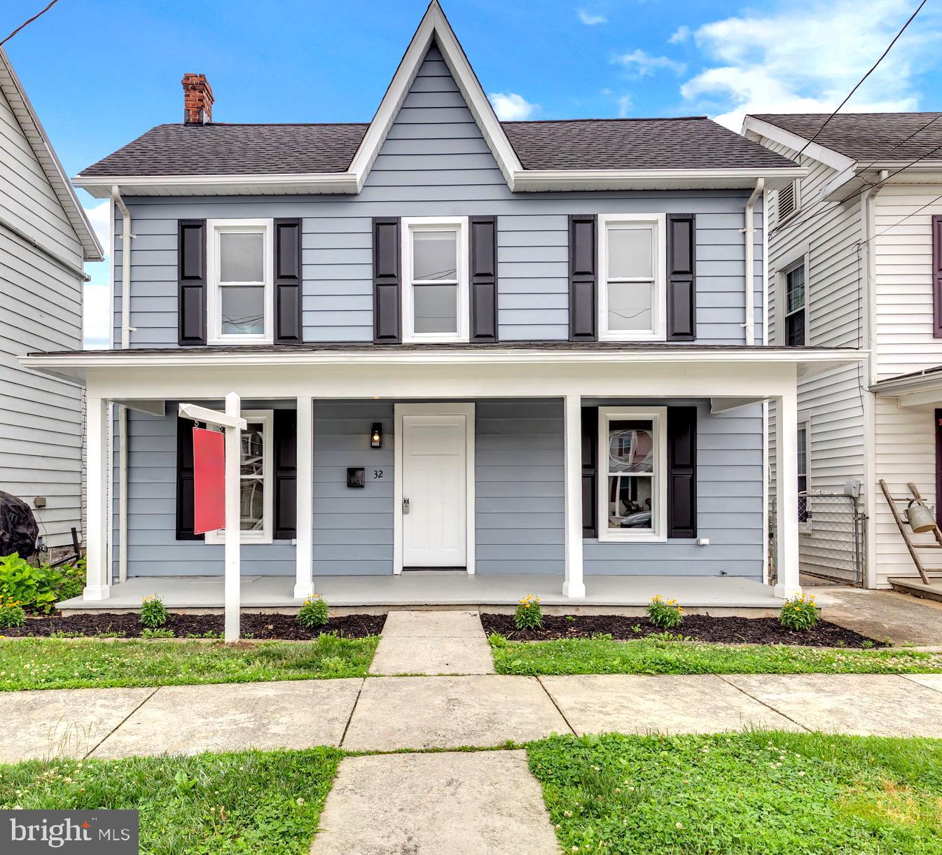 Bundled service pricing available for buyers. Connect with the listing agent for details
Charming Fully Renovated Home in the Heart of Downtown Williamsport!Welcome to this beautifully renovated single-family home, perfectly situated in the heart of historic downtown Williamsport, MD. Fully updated in 2025, this home blends timeless charm with modern upgrades for easy living. Step onto the inviting front porch and into the main level, where you’ll find spacious living and dining areas and a show-stopping gourmet kitchen. Featuring stainless steel appliances, upgraded cabinetry, elegant countertops, and designer lighting, this kitchen is a dream for any home chef. A stylish half bath completes the main level. Out back, enjoy a private deck—ideal for relaxing or entertaining—along with a detached garage and additional storage space. Upstairs offers three generously sized bedrooms and a full bathroom, with an unfinished fourth-level bonus room just waiting to become your dream office, playroom, or additional bedroom. The basement is also unfinished but provides abundant storage potential. With its prime location just steps from shops, dining, and the C&O Canal, this turnkey home offers small-town charm and modern living at its finest!