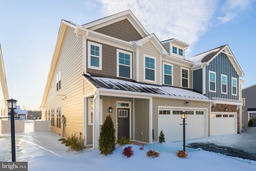 MOVE-IN READY! The Laurel plan offers three bedrooms, 2.5 baths, and a two-car front-load garage. Beautiful and durable LVP flooring flows throughout the first-floor main living areas. As you enter, you’ll find a home office space tucked off the foyer. The heart of the home is the spacious kitchen, featuring a large center island, granite countertops, stainless steel appliances, and a pantry. The adjoining dining area features a chandelier and provides the perfect space for everyday living and entertaining. Natural light pours into the great room from several large windows overlooking the covered patio. A gas
fireplace completes the great room. Tucked at the back of the home is the FIRST-FLOOR primary suite featuring a spacious walk-in closet, a tray ceiling, and an ensuite LUXURY bath with a curbless walk-in shower and a double vanity. A powder room for guests and a spacious laundry room complete the first floor. Upstairs, you'll find a spacious loft area with carpet flooring. Bedroom two, featuring a walk-in closet, and bedroom three, offering a spacious double-door closet, share a full hall bath with a tub/shower combo. An unfinished storage area completes the second floor. Enjoy low maintenance living just minutes from downtown Charlottesville in this gated community! All lawn maintenance is taken care of by the community, allowing you free time to pursue your passions and enjoy all of the amazing amenities this community has to offer: a community pool, walking/biking trails, a clubhouse, a fitness center, and sports courts, including both tennis and pickleball. Enjoy close proximity to the Spring Creek Golf Course that flows throughout the community and access to The Tavern on the Green Restaurant that offers indoor and outdoor dining. Offering 24/7 security and an active community, Spring Creek is the home you've been looking for!