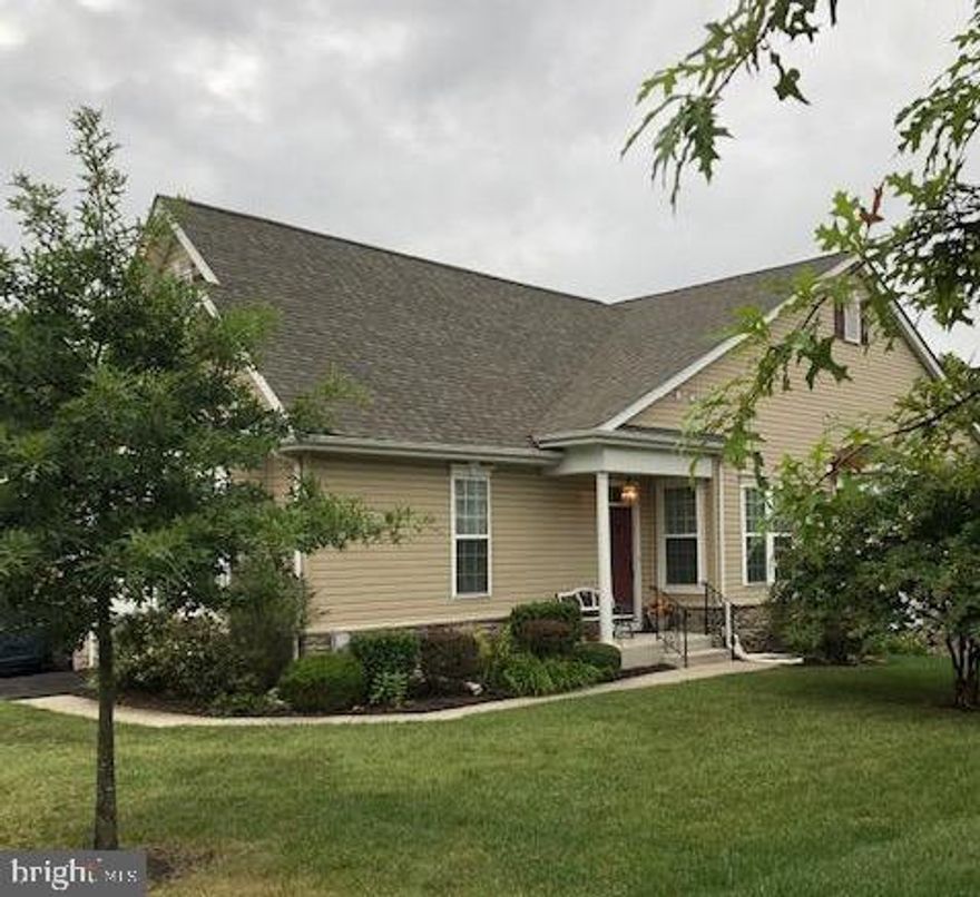 Listed and Sold Simultaneously.  End Unit Villa in sought after Shipley's Crossing North.