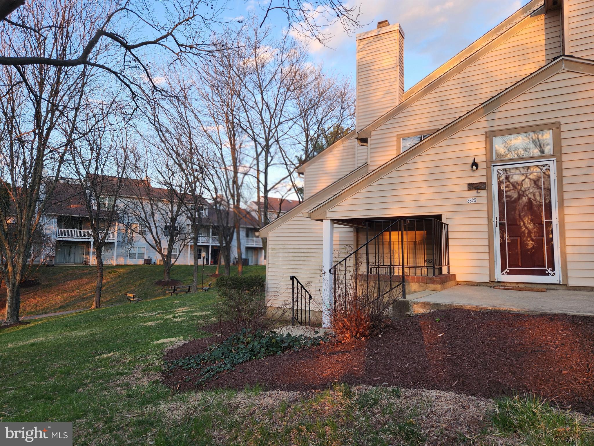 Location is everything! Welcome to 8825 Rusland Ct, a three-bedroom, 2 full bath, 2 level condo that is only ten minutes away from world class entertainment (MGM) as well as designer shopping (Tanger Outlets) located at the National Harbor. This location provides quick access to 495 (MD/VA), and 295 (DC). This home features a cathedral ceiling, wood burning fireplace and a master bedroom on the top floor which includes its own private master bath. This home is being sold as-is and would be a great opportunity for the right buyer to create the perfect space for themselves.