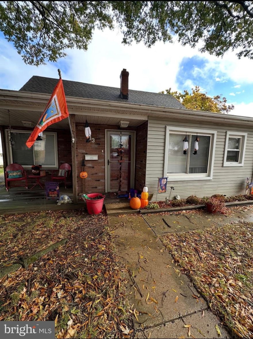 Come take a look at this cozy 4 bedroom and 1 bath In Aero Acres. New hot water heater and 6' white vinyl fence installed in last 6 months. AC/Heating unit, plumbing, electrical, roof, windows, counter tops, backsplash and kitchen cabinets were done in 2017. There is a large deck out back for entertaining and a nice size back yard to enjoy. Keep all of your garden tools and toys in the extra large storage shed. There are 2 bedrooms located on the main floor and 2 bedrooms on the top floor. Home is located close to shopping, recreation, and plenty of restaurants. Route 40, 95, and 695 are within minutes. Come take a look, you will love it. More pictures will be coming.