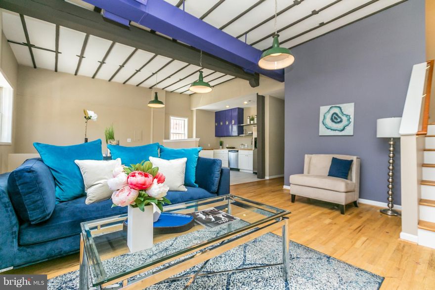 Expansive two-unit property just under 3000 sqft in the heart of Mt. Vernon - DOUBLE-WIDE owner suite - 3 beds, 2.5 baths, wood floors, huge master suite with stunning bathroom and walk-in closet and stunning, easy-to-access roof deck. Main-level consists of LARGE studio/1 bd 1 ba separate unit. Owner has lower unit rented for $910 plus utilities. Easily Rent a parking space next door!