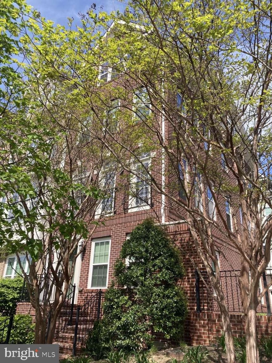 South facing sun-filled end unit townhome located in a cul-de-sac street, steps away from the Ballston metro station and Ballston Quarter mall. Wood floor throughout 4 levels, LEED certified, 9' ceilings, updated window screens and blinds. Quartz countertop backsplash kitchen with updated refrigerator, dishwasher, and cabinets. Excellent high school district and very walkable neighborhood.