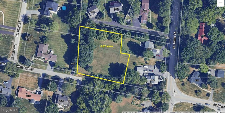 Beautiful Buildable Lot in Dunloggin! This Lot is comprised of 0.87 acres and cannot be further subdivided. It has access to public water and sewer and Whitehall Road ends at this lot! There has been extensive engineering work and drawings in  preparation of the filing for a building permit. The  Site Development Plan was previously approved -  reactivation reqd and redlined if your house box is not the same as what was previously approved. Plans are available upon request.
Plenty of privacy and space to create your mini estate Depending on your home size you could possibly build a pool and sports court. This is the Best Lot on the Market for the price!!
Hurry Don't lose the opportunity
 
Do not walk the lot without an appointment.