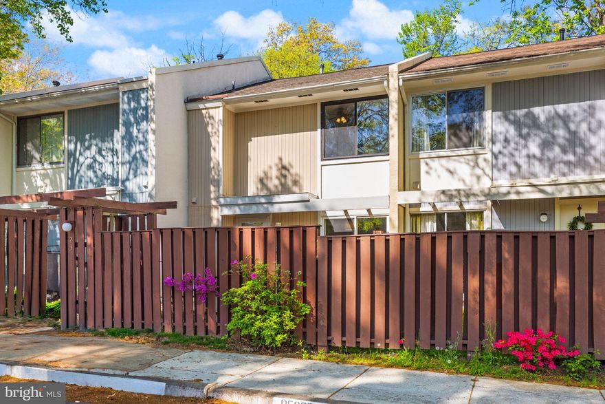 Discover this beautifully renovated 3 bed, 2.5 bath townhome tucked away in a serene, tree-lined community within Reston's vibrant tech hub. The ideal floor plan features a spacious eat-in kitchen showcasing updated appliances, countertops, and a stylish backsplash. New flooring flows seamlessly throughout the home, creating a modern and cohesive feel. Imagine entertaining in your private backyard oasis, accessible through large sliders and complete with a built-in grill and beverage dispenser – the perfect spot to host and impress your friends! Upstairs, find all bedrooms and the laundry for ultimate convenience. Thoughtful updates throughout , one assigned parking space, and ample guest parking make having guests over easy. Newer, roof, windows, hot water heater, and HVAC! This home is simply turn-key and perfectly positioned for its new owner. Take advantage of the community pool, walking paths for your furry friends. Nearby Reston National Golf Course, and quick access to the new Wegman's,  Wiehle-Reston Metro, Reston Town Center, Dulles Airport, and I-267.