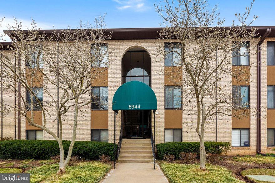 Generously sized 2 Bedroom/2 Bath condo. Well maintained unit with a large kitchen and good -sized rooms throughout. This unit has great flow and is in good condition. A separate laundry area off of the kitchen. The kitchen comes with stainless steel appliances, ceramic tile floor, and a breakfast bar that opens into the dining room. A foyer entrance then leads in to a very large living room, and sliding glass doors to a very large balcony which opens up to a very nice campus-like setting. . At the end of the hall going back to the bedroom areas is a large storage closet. Both bathroom have been updated, including corian counter vanities.   This unit shows nice. It is an Estate and conveys AS-IS.