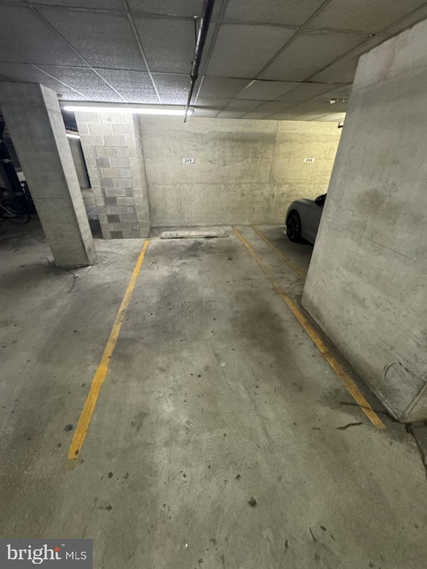 One deeded and assigned parking space in the Wanamaker House Residence Building in the heart of Rittenhouse Square!