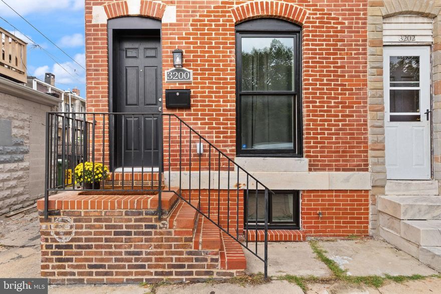 The One You've Been Waiting For has Finally Arrived! This meticulously renovated CHAP townhouse (2017) seamlessly blends timeless elegance with modern sophistication. Save THOUSANDS each year AUTOMATICALLY through the CHAP Certification. Just a few blocks from Patterson Park and nearby nightlife, this exquisite residence boasts 1,874 sq. ft. of beautifully finished space, featuring three spacious bedrooms and three and a half elegantly remodeled bathrooms. Inside you'll find the perfect blend of hardwood, tile and brand new carpeted flooring. The already brighly-lit home is further accentuated by recessed lighting, creating an inviting ambiance throughout. The gourmet kitchen is a chef's dream, equipped with high-end stainless steel appliances, upgraded countertops, and an expansive island perfect for entertaining. Retreat to the primary suite, a sanctuary of tranquility, complete with a luxurious en-suite bath and private deck space. The fully finished basement with walkout stairs offers additional living space, ideal for a home office or entertainment area. Outside, the sought-after private driveway ensures convenient parking all year round. A new roof (2022, with 15 year warranty), HVAC (2017/2018), and exterior doors (2017/2021) ensure you'll have peace of mind for years to come! Don't miss the opportunity to own this exceptional property combining luxury, comfort, and convenience. Your dream home awaits!