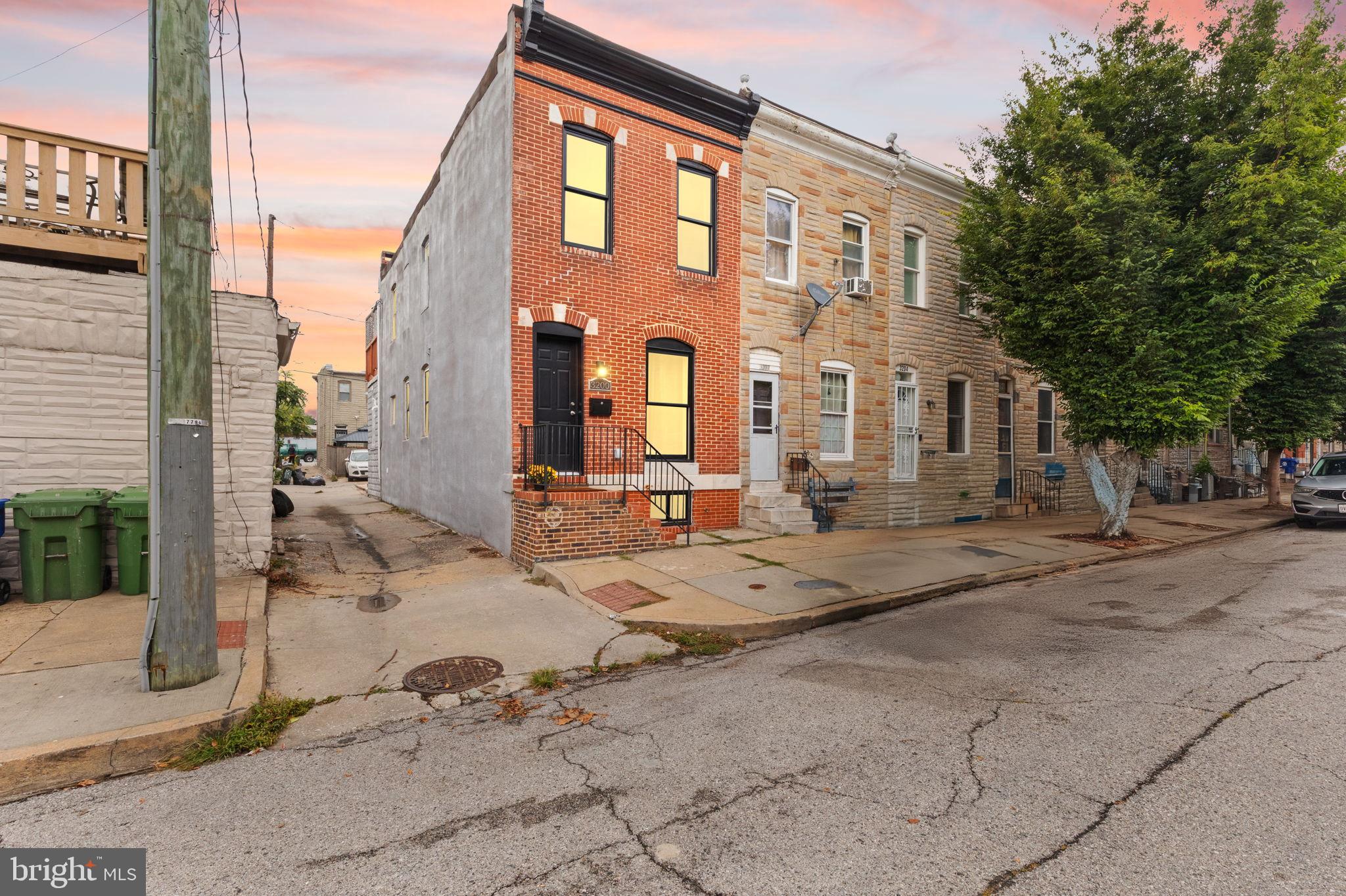 The One You've Been Waiting For has Finally Arrived! This meticulously renovated CHAP townhouse (2017) seamlessly blends timeless elegance with modern sophistication. Save THOUSANDS each year AUTOMATICALLY through the CHAP Certification. Just a few blocks from Patterson Park and nearby nightlife, this exquisite residence boasts 1,874 sq. ft. of beautifully finished space, featuring three spacious bedrooms and three and a half elegantly remodeled bathrooms. Inside you'll find the perfect blend of hardwood, tile and brand new carpeted flooring. The already brighly-lit home is further accentuated by recessed lighting, creating an inviting ambiance throughout. The gourmet kitchen is a chef's dream, equipped with high-end stainless steel appliances, upgraded countertops, and an expansive island perfect for entertaining. Retreat to the primary suite, a sanctuary of tranquility, complete with a luxurious en-suite bath and private deck space. The fully finished basement with walkout stairs offers additional living space, ideal for a home office or entertainment area. Outside, the sought-after private driveway ensures convenient parking all year round. A new roof (2022, with 15 year warranty), HVAC (2017/2018), and exterior doors (2017/2021) ensure you'll have peace of mind for years to come! Don't miss the opportunity to own this exceptional property combining luxury, comfort, and convenience. Your dream home awaits!