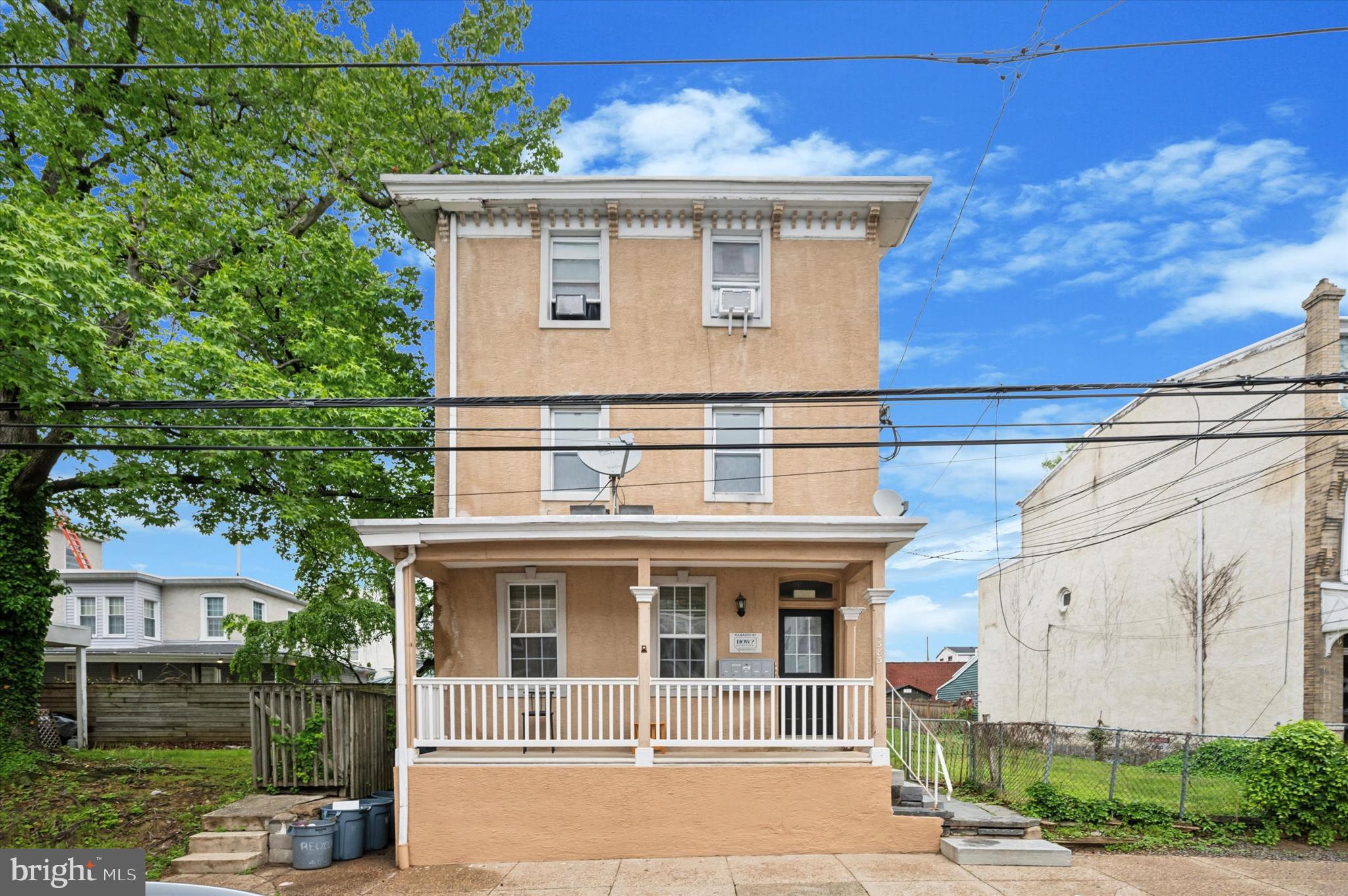 4381 Pechin is a light value-add 5-plex (5 units) apartment building located in Roxborough — a thriving submarket in NWPHL (Northwest Philadelphia) experiencing surging rental demand for its bucolic nature, access to amenities and parks, and connectivity to Philly's urban core. Also available with 401 Lyceum (next door - 5 units) and 359 Lyceum (5 units - on same block) — for a total of 15 units for $2,549,000. 4381 Pechin is comprised of four (4) 1bd x 1ba apartments and one (1) 2bd x 1ba apartment in a stately 3-storey, ±3800 SF structure. Invest in a Top-10 USA MSA with this 7.3% CAP multifamily real estate acquisition from How Properties, one of Philly's leading full-service real estate firms. Buy one, two, or all three buildings. Enquire within for financials. Tangible financial upside exists via rent growth and OPEX minimization.