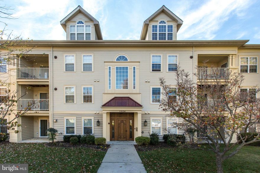 Spacious and bright 2 bedroom apartment in quiet community.   First floor convenience with private rear location off ground floor.  Gas fire place, low utility costs and walk-in closets.  Walking distance to Milestone shopping center (24 hr Walmart, Wegmans), Butler's Orchard and more!  Great location near commuter routes.