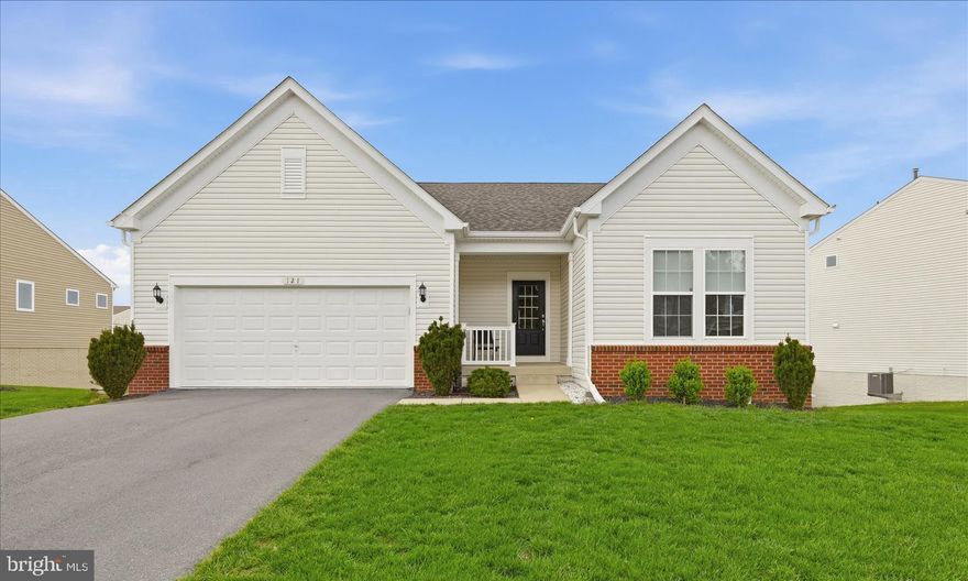 Welcome to 121 Hayvenhurst Ct in Stephens City, VA, a beautifully maintained home located on a quiet cul-de-sac in desirable Frederick County. New roof 2024. This move-in-ready property offers main-level living. Featuring 3 bedrooms and 3 full baths, this home is designed for comfort, convenience, and modern living. The open floor plan features a spacious living room filled with natural light, perfect for entertaining and everyday living. A main-level office/den provides flexibility for working from home, hobbies, or additional living space. The primary suite offers privacy, comfort, and an en-suite bath.
The partially finished basement expands your living space with a large theater room, additional bedroom, full bath, and ample storage, ideal for guests, recreation, or multi-generational living. Enjoy outdoor living with a spacious yard perfect for relaxing, entertaining, or gardening. Exterior features include a deck, patio, irrigation system, and large yard.  Radon pump and water softener installed.
Conveniently located near I-81, Route 11, shopping, dining, and historic Old Town Winchester, Winchester Medical Center, this home offers the perfect blend of peaceful living and commuter convenience. All sizes are approximate.