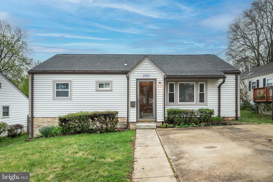 Fantastic location for this updated 4 bedroom 2 full bath rambler style home. Close to everything - Metro, Schools, shopping, restaurants, theatres & Parks. Upgrades include : Home freshly painted, Newly refinished Random-width pegged hardwood flooring, New kitchen flooring & New 50 gallon gas hot water heater. Other features include High efficiency natural gas furnace,  Architectural grade roofing, Finished Lower Level with separate outside entrance with full kitchen and full bath, Solar Panel system, extra off street parking & really Great large back yard!! Call Bob for Combo - Sentrilock to be installed Friday afternoon. Don't miss your chance to see this Well Priced fabulous house!!!