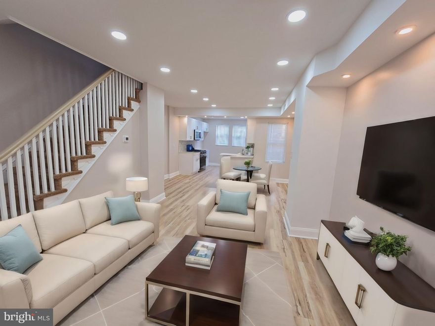 Welcome to this quality  flip in lawncrest, it was totally remodeled top to bottom with top of the lines finishes, it has 3 good size bedrooms and 2 fully renovated bathrooms !! 
The front patio has covered porch, as you step inside, you're greeted by a warm and inviting atmosphere, an open floor that exudes charm and sophistication, The kitchen is a culinary haven, equipped with top-of-the-line appliances, bar with storage space, and quartz countertops. upstairs has three bedrooms feature closet space and new floors.
The basement features an extra living space with an electric fireplace with TV area, laundry area, utility area,  a fully custom bathroom. This house has new floors all over, fresh Paint, new electric , new siding, new central air system, new doors and trims, new plumbing. And a newer roof.
  close to shopping at Adams ave and public transportation .  It must be seen to be believed. Book your showings today!