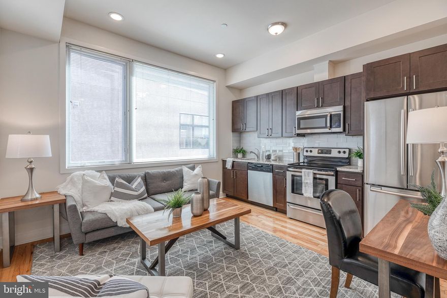 Price reflects 1 month free on a 13 month lease, base price is $1595. Lease must begin within 30 days to receive the concession!

Experience the charm and history of Graduate Hospital from the comforts of your own apartment in one of Center City's most sought-after neighborhoods. Completed in January 2016, the 1430 South apartment building offers amenities such as tenant parking, a bicycle storage room, a video intercom system, and unobstructed 360 degree views of Philadelphia. This 1 bedroom has in unit laundry, renovated kitchen with stainless steel appliances and a great open floorplan! Tenant pays electric and flat $50/month water fee. Pet's welcome for additional fee! $1000 security deposit and just 1st month's rent due at lease signing. 6-11 month lease available for additional $50/month.