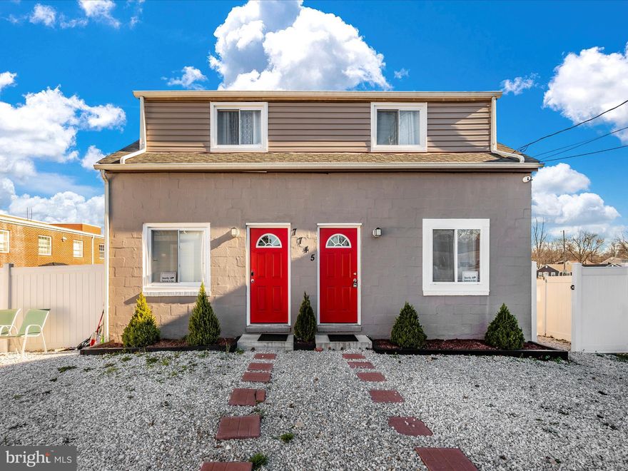 Remodeled home in hot section of Glen Burnie.  Home is fully furnished and owner is willing to rent out all furnitures for a reasonable monthly fee. Very unique home with lots of possibilities. Main house has 4 bedrooms and 2 bathrooms. 2nd front door for possible in-law suite or guest suite has been fully remodeled and has an open room with kitchenette and full bathroom. Main house has an open modern floor plan with a stunning new kitchen. Stainless Steel appliances, granite counter tops and high end 42" soft closing cabinets. First floor of the main house has a living room, dinning area, kitchen, family room, laundry room, bedroom, and full bath. Mostly new windows, new exterior doors and new siding on front building and front of main house. New flat roof on front building. New fenced rear yard. New paved parking pad out front for 3 cars and extra parking on side of the home. Don't miss out on this rare rental opportunity. Landlord pays for all utilities to the maximum of $300, tenant pays the difference. Ground maintenance such as snow removal & lawn maintenance will be tenant's responsibility. This won't last long, schedule a tour of this beauty! Vouchers Welcome.