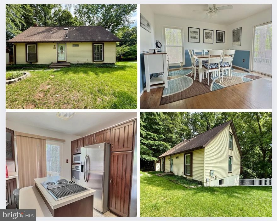 CLOSING COSTS ASSISTANCE Available with the right offer!! Welcome to this home in the desirable neighborhood of Ft. Washington Estates. Don’t let the outside fool you, this home is larger inside than it looks. Home features 4 bedrooms and 2 full baths.  Beautiful hardwood floors throughout the home.  Kitchen has stainless steel appliances.  The basement is partially finished and has a walkout to the backyard. New side porch installed 2025. New furnace was installed in December 2024.  New bath-fitter installed in 2024. New sliding glass doors installed 2024. Enjoy relaxing on the large deck, bird watching as it backs to the woods. This home is walking distance to Ft. Washington Marina and Piscataway Park.  Easy commute to DC & VA.