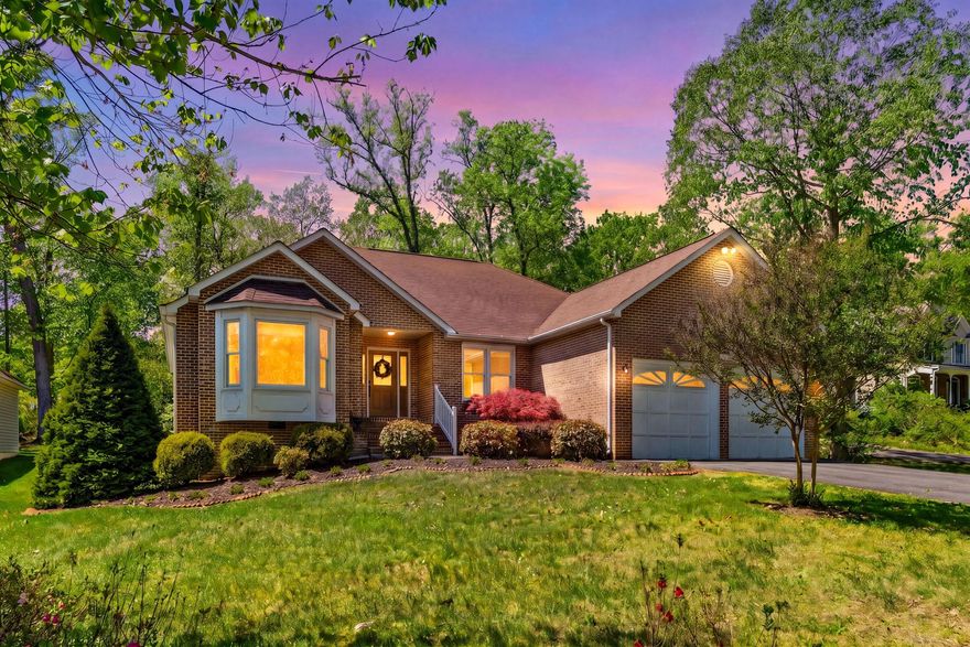 Welcome to your retreat 365 days a year! Situated on a cul-de-sac within the gated community of Lake of the Woods, 111 Patrick Henry Court is a stately brick-front residence that offers the advantage of true main level living. The thoughtfully designed floor plan (you can find the floorplan in the pictures!) balances open concept convenience with defined spaces, including a formal living room opening to a separate dining room. At the heart of the home, the kitchen shines with granite countertops, a large central island perfect for prep or extra dining space, and stainless steel appliances. The kitchen leads out to a screened-in porch and deck perfect for a barbecue or a quiet cup of morning coffee. Back inside, the kitchen opens to a cozy family room anchored by a classic brick fireplace ready for every season of decorating. The spacious primary suite serves as a private retreat with a walk in closet, soaking tub and dual sink vanity, while three additional bedrooms provide flexibility for family, guests or a dedicated home office. Beyond the aesthetics, enjoy peace of mind with significant updates to maximize efficiency, including a new HVAC (2025), new windows (2020), and a conditioned crawl space (2023), just to name a few! A stone's throw from Hollyfield Park and conveniently situated between the front and back gate, yet privately tucked away on a non-through street, this one is a must see in LOW. Not to mention the community - the lifestyle at Lake of the Woods is unparalleled. Residents enjoy a resort-style atmosphere featuring two spectacular lakes for boating, kayaking, and fishing, a marina, and a sandy beach access. A clubhouse that overlooks the lake for picturesque dining and sunsets. The extensive community set up includes more than we can list - a golf course, equestrian facilities, courts for pickleball, basketball, and baseball. With onsite fire and security, numerous parks, and miles of trails, this property is more than a home—it is an everyday getaway.