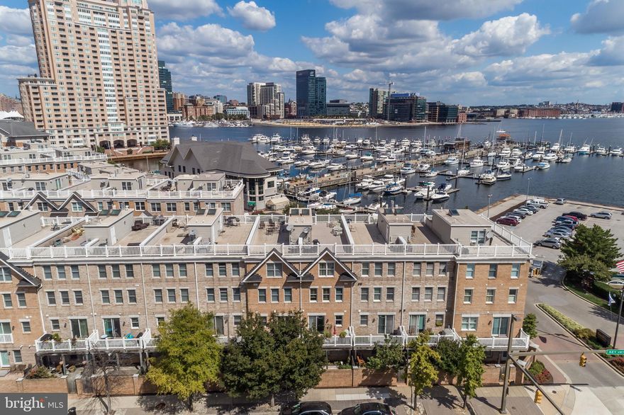 Welcome to 1290 Harbor Island Walk in Federal Hill Maryland. Located in the sought after Harborview  Community. Direct Waterfront Views from every level. - Resort Style Amenities - On site Restaurants, Banking, Marina, Outdoor Pool, Security, Fitness Center, Marina and so much more. Spacious Townhome located in Secure Community of Harborview Marina and Yacht Club. This 3 Bedroom 3.5 Bathroom home has tons of upgrades and natural light. Open Floor Plan, Attached Garage, Parking Pad, Fenced rear courtyard/ yard, Oversized roof deck with sweeping water views. Wood Floors, and many more upgrades. Tons of community amenities, walking and jog paths, onsite bank and restaurants. Welcome to 1290 Harbor Island Walk! Rent includes HOA Fee, Water and Parking. applicants can apply through the RentSpree Link. https://apply.link/OxZ1ewI