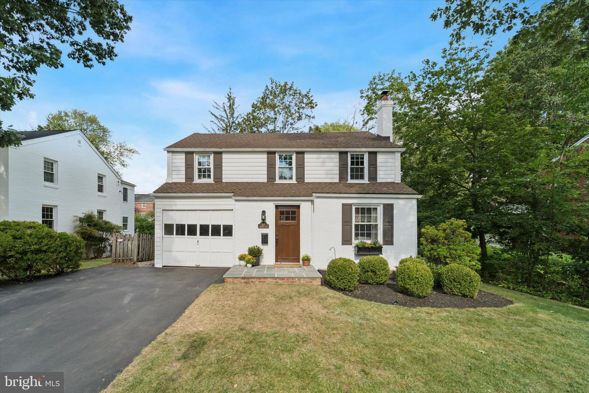 Welcome to 117 Debaran Lane, a charming brick colonial tucked away on a quiet, tree-lined street in the desirable Conestoga Village neighborhood. This beautifully updated 3-bedroom, 1.5-bath home blends timeless character with modern upgrades. The bright and spacious main level offers an open layout, ideal for both everyday living and entertaining. The foyer, with coat closet and gleaming hardwood floors, leads to a light-filled living room featuring a cozy wood-burning fireplace. The dining room flows seamlessly into the renovated and expanded kitchen, highlighted by a large island with seating, stainless steel appliances, and abundant cabinetry. Adjacent to the kitchen is a versatile breakfast nook/home office and access to the expansive rear deck—perfect for summer gatherings or morning coffee. A powder room, laundry area, and direct entry to the 1-car attached garage (with potential for a family room expansion) complete this level. Upstairs, the primary bedroom includes a walk-in closet, while two additional bedrooms offer generous storage—one featuring a large walk-in closet with the potential for a future en-suite bath. The updated hall bath boasts a double vanity and a bathtub.The partially finished lower level provides flexible space for a family room, playroom, or home gym, plus a large mechanical/storage room. Outside, enjoy a spacious, level backyard with a storage shed. Situated in the award-winning Radnor Township School District and within walking distance to shopping, dining, parks, and public transportation, this home truly has it all. Don’t miss your chance to make 117 Debaran Lane yours!