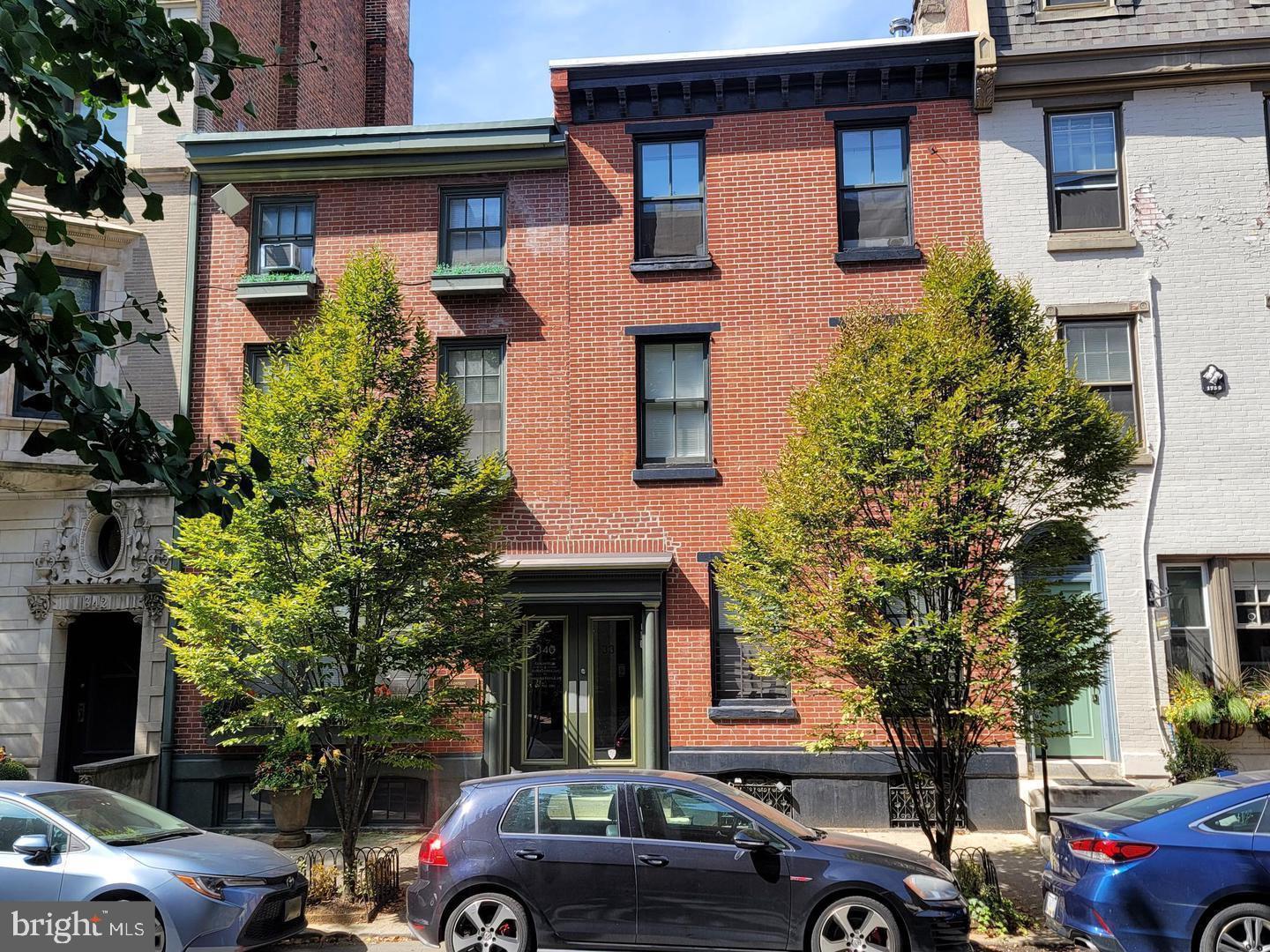 Welcome to this renovated studio apartment at 338 S 16th St in the heart of Rittenhouse Square, in a charming area nestled between Spruce & Pine Streets with everything nearby! The apartment has updated flooring, and a modern kitchen and bathroom. The kitchen features granite countertops, rich espresso cabinets, stainless-steel cooktop, microwave and refrigerator. The bathroom features ceramic tile flooring, shower with glass doors, and newer vanity and toilet. For your convenience, a washer/dryer is located in the basement and an AC unit is included. This prime location puts you within walking distance of theaters, city squares, parks, top-tier restaurants, museums, city hall, and all major transportation hubs. First, last and security deposit required. Photos taken when previously listed.