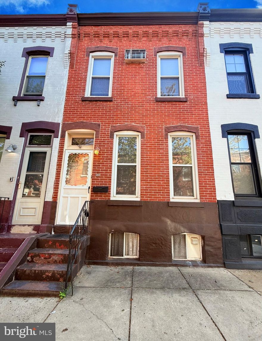 Discover this inviting 2 bedroom, 1.5 bathroom interior rowhome in the heart of Fairmount. Offering a blend of historic charm and modern living. Entering the home you step into an open concept living room, where exposed brick walls create a warm and stylish focal point. Upstairs, you’ll find two comfortable bedrooms, including a primary with exposed brick accents, along with a full bathroom in the hall. The lower level features a truly unique setup, a spacious kitchen with room for dining, laundry area, a convenient half bath and a Bilco door walkout that provides easy access to the outside. Located in one of Philadelphia’s most desirable neighborhoods, this home is just steps from Fairmount’s restaurants, shops, museums, and parks.